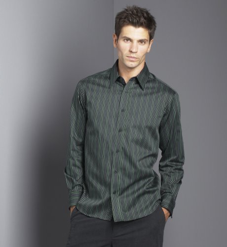 Big & Tall Autograph Satin Stripe Long Sleeve Shirt