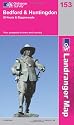 Bedford, Huntingdon, St. Neots and Biggleswade (OS Landranger Map)