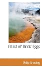 A List of Birds' Eggs