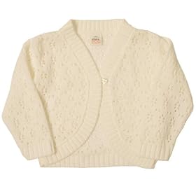 Dizzy Daisy Girls Cardigan One Button (Pink, Newborn)