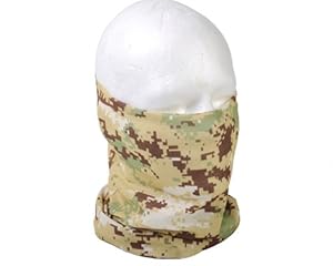 Multifunctional Balaclava Scarf Half Face Mask Digi Desert