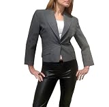 Alexander Mcqueen Grey Pinstripe Blazer Jacket. M