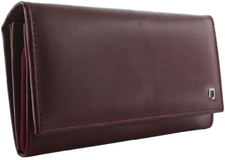 Suvorna HIDE Women's Genuine Cow Leather Wallet Red Color 105