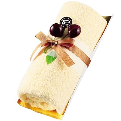 Vanilla Roll Towel Cake with Magnet (Set of 3)