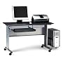 ~:~ MAYLINE COMPANY ~:~ Eastwinds Mobile Work Table, 47-1/4w x 24d x 28-1/2h, Charcoal Laminate Top