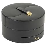 Wolf Designs 280702 Heritage Large Black Ying Yang Jewelry-Box