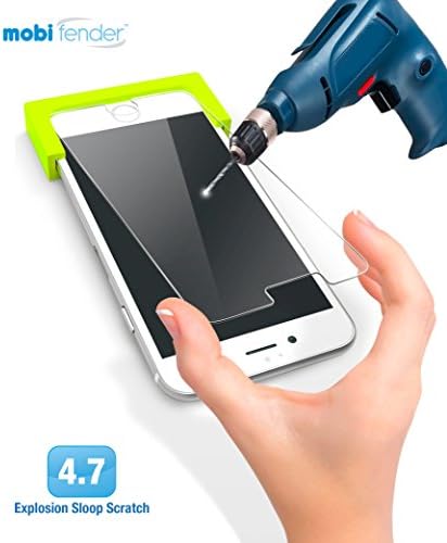 iPhone 6 Plus Screen Protector, Glass Protection MobiFender, HD Clear Premium Ballistic Glass Protection 0.3mm, Touchscreen Accuracy, Perfect Fit, Scratch Free, Best Life Time Warranty
