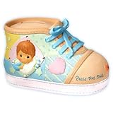 Precious Moments Precious Little Blessings Shoe Money Bank, Boy