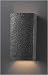 Justice Design Group 0915-PATA Smooth Faux Antique Patina Ambiance Functional Wall Washer Sconce from the Ambiance Collection