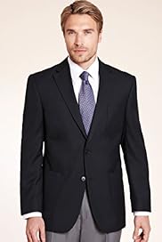 Big Tall Single Breasted 2 Button Blazer
