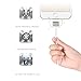 iPhone Charger, Gaoye Metal Magnetic 8 Pin Lightning Cable USB Intelligent Charging Cord Data Sync Charger Cord for Apple iPhone 6s 6 Plus SE 5 5s 5c iPad Air iPad Mini iPod Touch Line 3.3 Feet