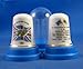 Porcelain China Thimble -- Falklands War Commemorative