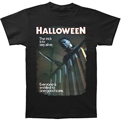 Halloween Men's One Good Scare T-shirt Black