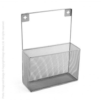 Design Ideas Mesh Pantry Caddy, Silver