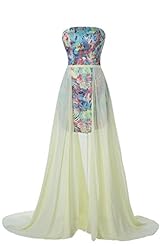 2015 Chiffon/Satin General Print Prom Dress/Party Dress 