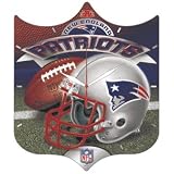 New England Patriots High Definition Plaque Clock