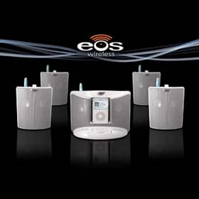 EOS White Wireless Audio System