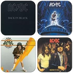 Ac dc - Coaster Sets by Rockabilia
