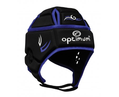 OPTIMUM Adult Hedweb Classic Tribal Headguard, Black/Blue, M On Sale