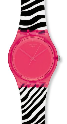 Swatch Damen-Armbanduhr Pink Zeb GR157