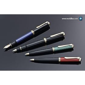 Pelikan 800 Series Fountain Pen - Black, Fine Nib 995563
