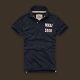 ホリスター Hollister 【直接買付け】並行輸入品 メンズ 半袖　ポロシャツ 【San Clemente】 ネイビー