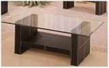 BEAUTIFUL BONDED LEATHER COFFEE TABLE