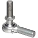 RBC Heim Bearings M10CRGY 0.6250" Bore, .6250-18 Threads Male Rod End Bearing, 2 Piece Metal-To-Metal With Grease Fitting And Stud Included
