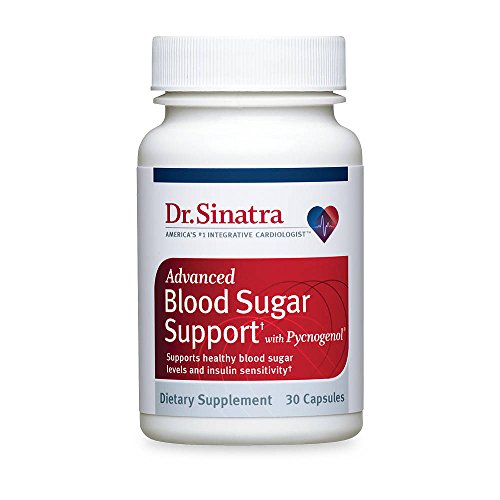 Dr. Sinatra's Advanced Blood Sugar Support with Pycnogenol Supplement, 30 capsules (30-day supply) Dr. Sinatra's Advanced Blood Sugar Support with Pycnogenol Supplement, 30 capsules (30-day supply)