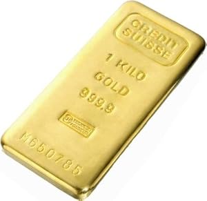 Gold Bars: One Kilo Gold Bar (Manufacturer Our Choice) 32.15 Troy Ounces