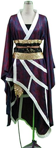 Going Coser Samurai Warriors First Nouhime Kimono Cosplay Costume (Small, Multi)