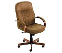 Boss Microfiber Executive Chair, Stone