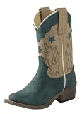 Double-H Boots Green Kds Sqrtoe Bt - 9.5D