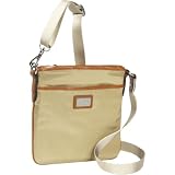 LAUREN by Ralph Lauren Lauren Nylon Flat Crossbody (Driver Tan/Lauren Tan)