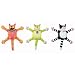 FAT CAT Assorted Mini Bossy Cats Dog Toy Sold in packs of 3 FAT CAT Assorted Mini Bossy Cats Dog Toy Sold in packs of 3