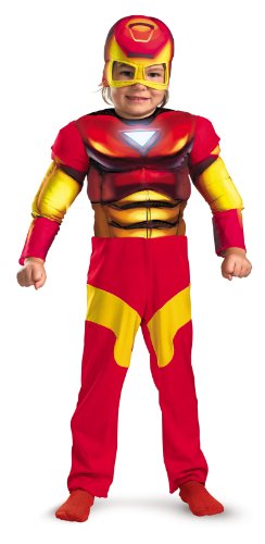  Iron Man Muscle Toddler Costume