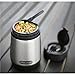 Premium Insulated Food Jar (16.9 oz) With Collapsible Spoon - Easy to Open Lid With Folding Handle - Durable Stainless Steel Construction - Perfect for Keeping Foods Hot or Cold for Hours