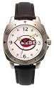 Cincinnati Reds Mens Pro Leather Watch