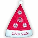 Ohio State Buckeyes Santa Hat