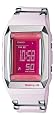 Casio Women`s BG2200-4CR Baby-G Pink Crystal Cut Watch