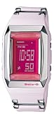 Casio Women's BG2200-4CR Baby-G Pink Crystal Cut Watch