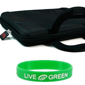 Acer Aspire AS1410-8804 11.6-Inch Netbook Airport Checkpoint-Friendly EVA Cube Carrying Case - (EVA Black)