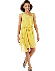 Autograph Sequin Embellished Asymmetric Hem Dress