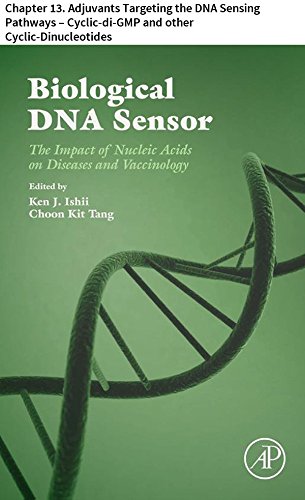 Biological DNA Sensor: Chapter 13. Adjuvants Targeting the DNA Sensing Pathways - Cyclic-di-GMP and other Cyclic-Dinucleotides
