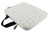 41xb3NMjeNL. SL160  HP Mini 1000 Vivienne Tam Edition 10.2 Inch Memory Foam Netbook Laptop Sleeve Slipcase   White Faux Leather