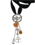 Cherub Buckle Lariat Necklace