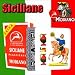 Siciliane N96 Modiano Regional Italian Playing Cards. Authentic Italian Deck.