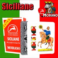 Italian Sicilian Scopa Playing Cards On Sale