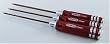 BALL DRIVER SET 2.0 2.5 & 3.0 X 120MM - 3 PCS.