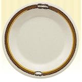 G.E.T. Enterprises WP-9-RD 9 Wide Rim Plate- Diamond Rodeo- 2 Dozen by G.E.T. Enterprises